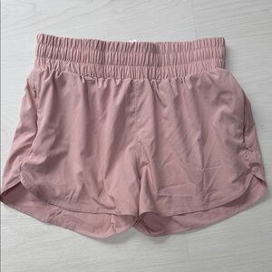 Amazon Blush Pink Elastic Shorts